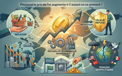 Pourquoi le prix de l’or augmente-t-il autant en ce moment ?